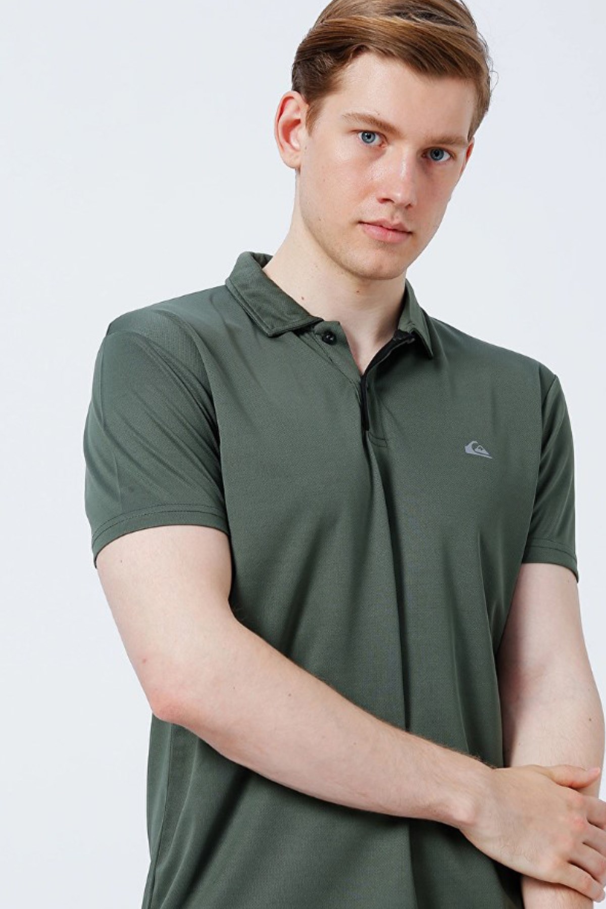 Quiksilver Performans Polo Erkek Tişört TEQYKT07004-CQY0 Yeşil