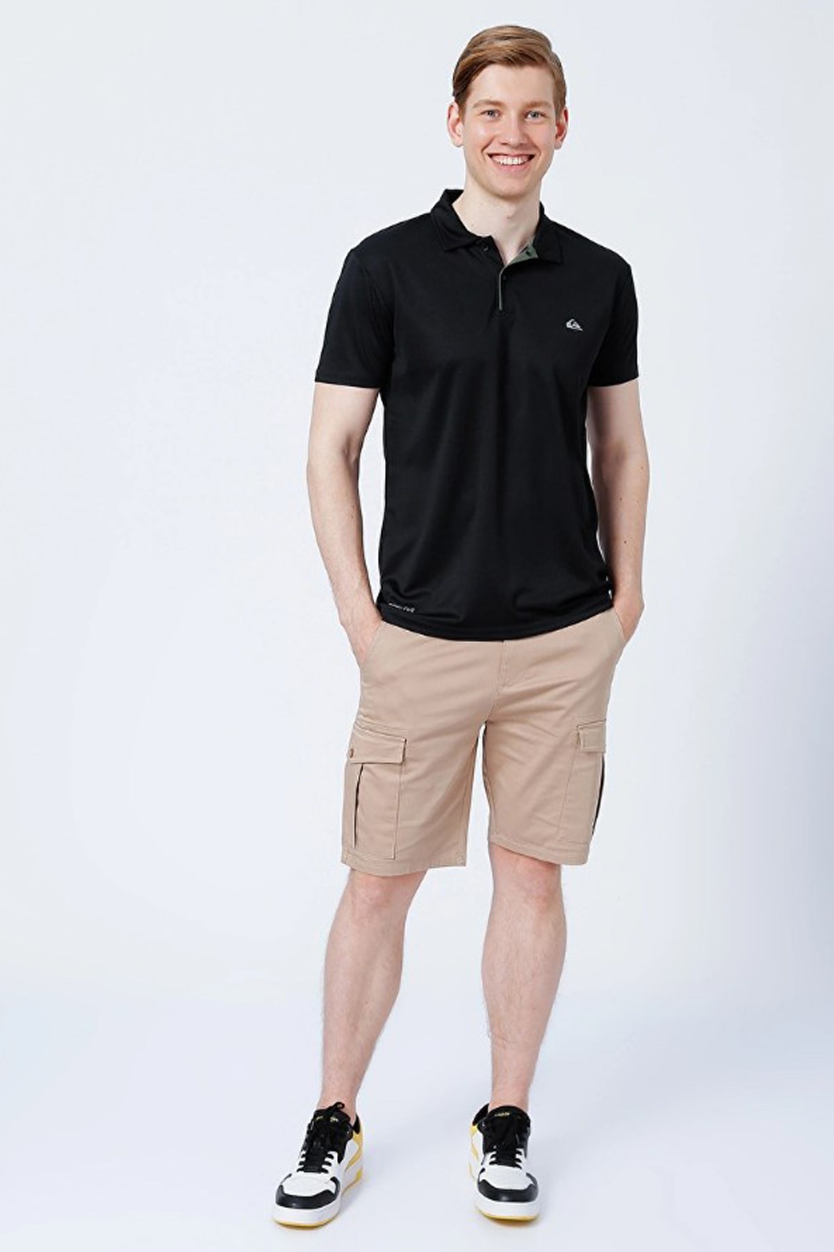 Quiksilver Performans Polo Erkek Tişört TEQYKT07004-KVJ0 Siyah