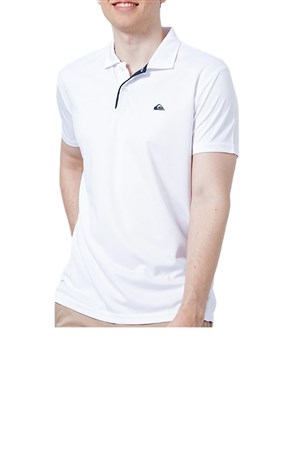 Quiksilver Performans Polo Erkek Tişört TEQYKT07004-WBB0 Beyaz