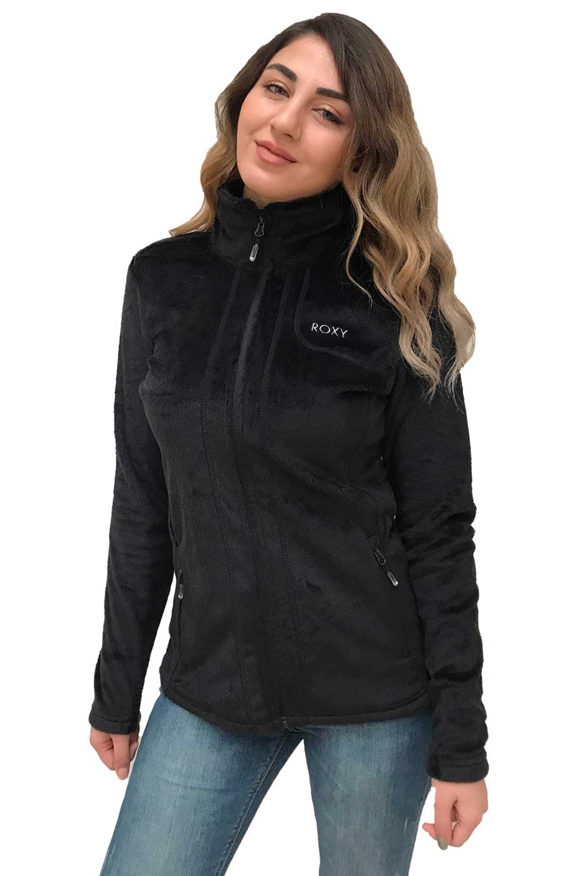 Roxy Fluffy Plr Flc Kadın Polar Mont TERJFT07026-KVJ0 Siyah