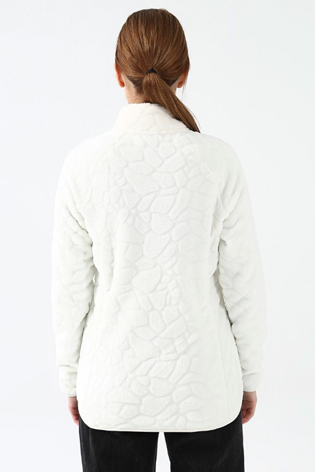 Roxy Touring FZ Kadın Polar Sweatshirt TERJFT07037 Beyaz