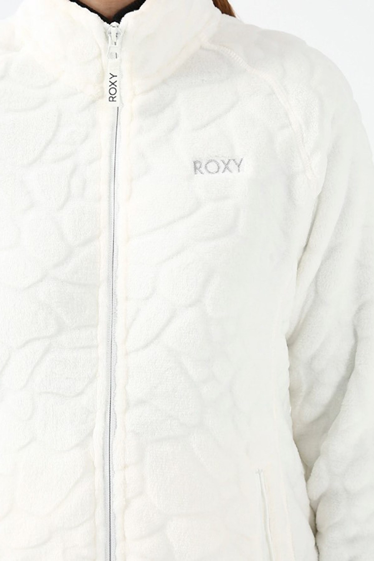 Roxy Touring FZ Kadın Polar Sweatshirt TERJFT07037 Beyaz