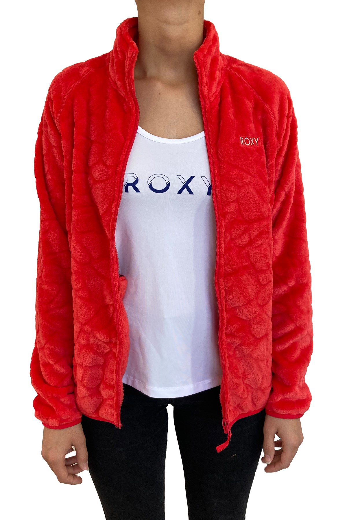 Roxy Touring FZ Kadın Polar Sweatshirt TERJFT07037 Turuncu
