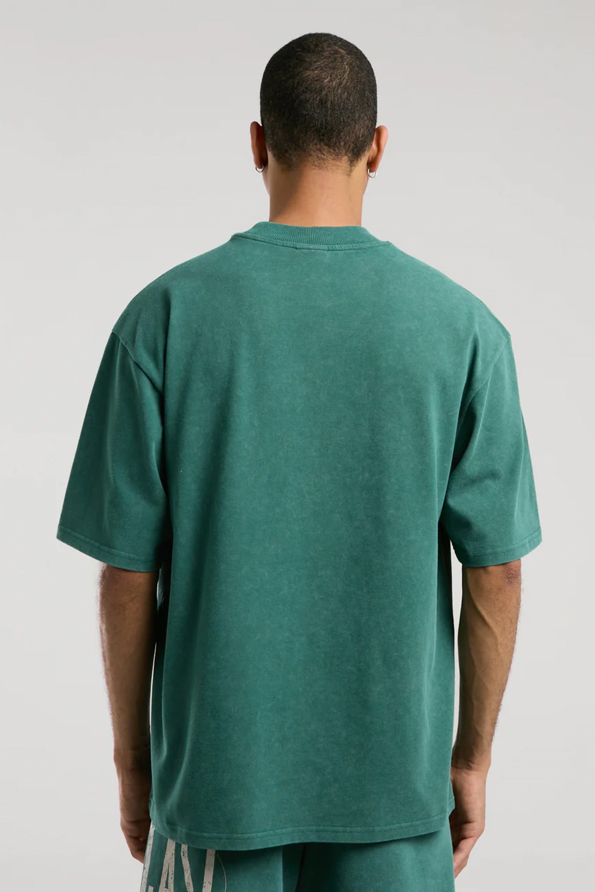 Everlast Authentic Boxing Oversize  Erkek Tişört Yeşil