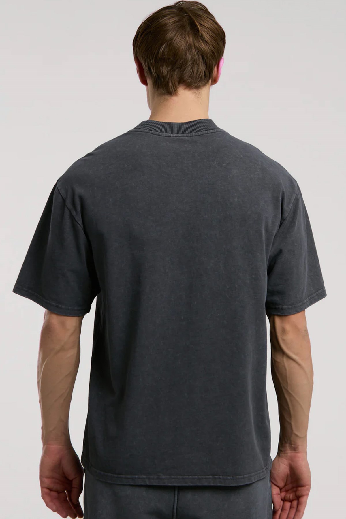 Everlast Authentic Boxing Oversize Erkek Tişört Gri