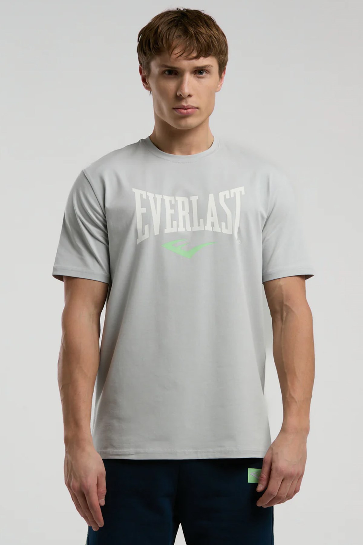 Everlast Boxing Club  Erkek Tişört Gri
