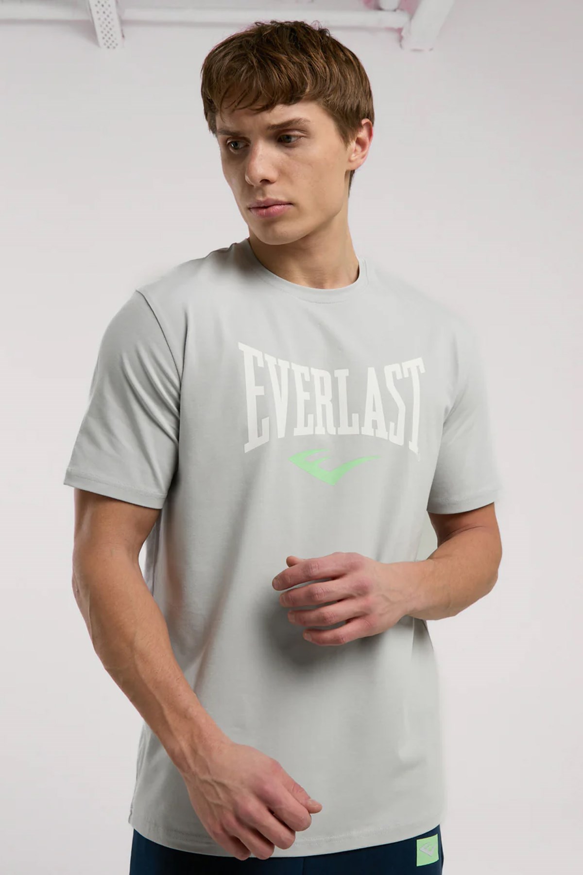 Everlast Boxing Club  Erkek Tişört Gri
