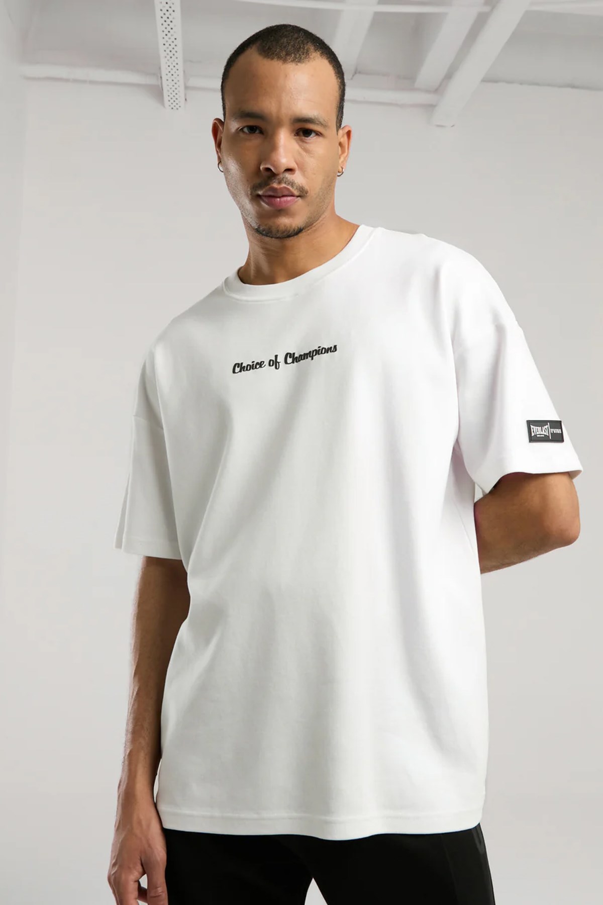 Everlast Champions Collection Erkek Tişört Beyaz
