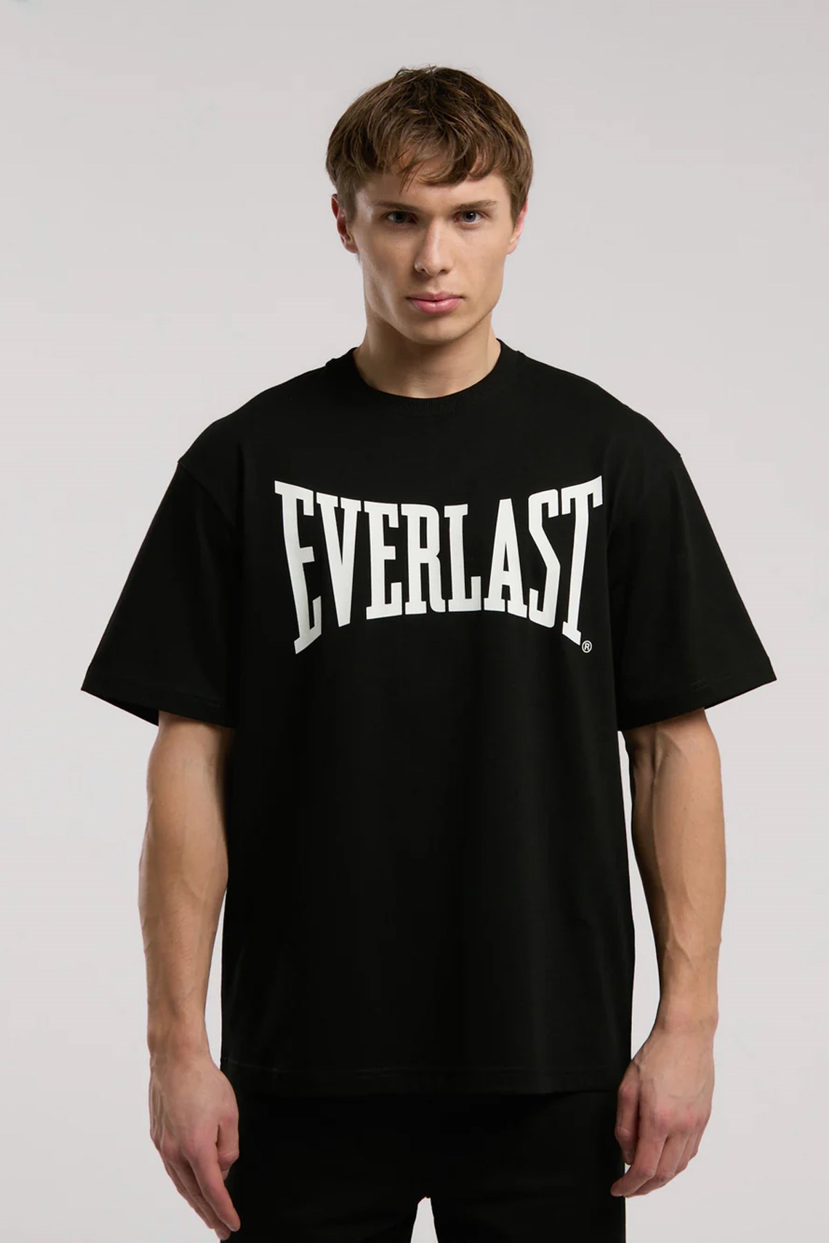 Ever Classics Comfort Logo Erkek Tişört Siyah