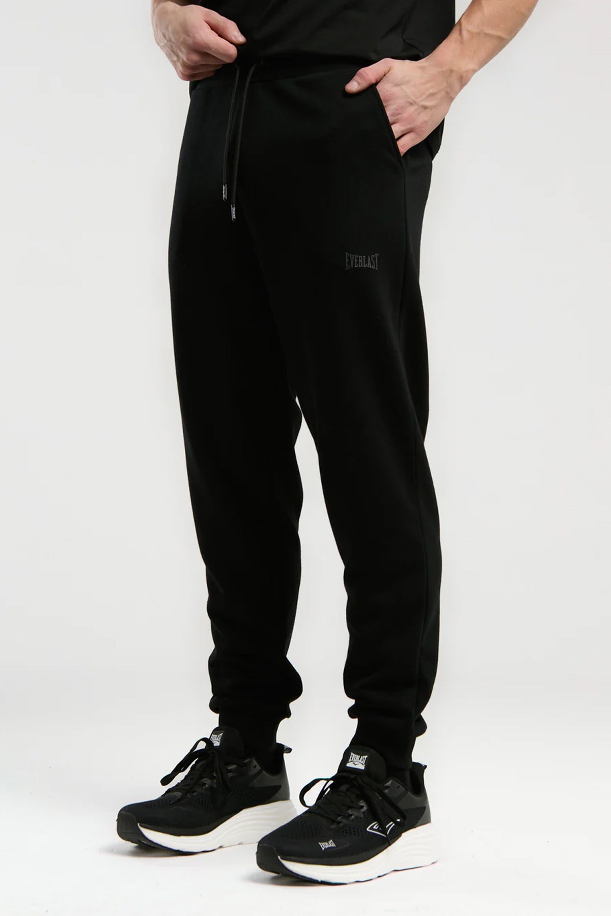 Ever Essentials Basic Regular Erkek Jogger Siyah