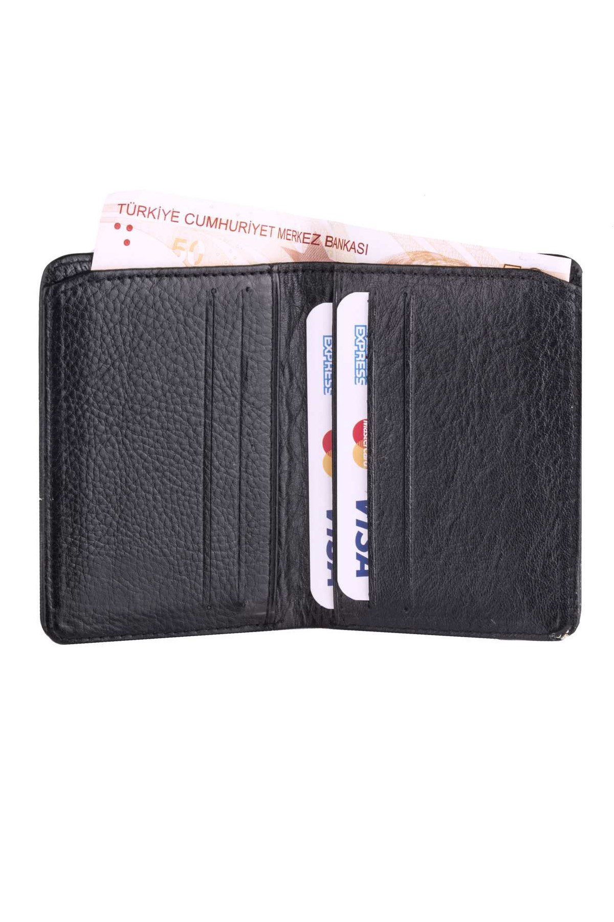 Tonny Poland Erkek Deri Cüzdan TOD-C001 Siyah