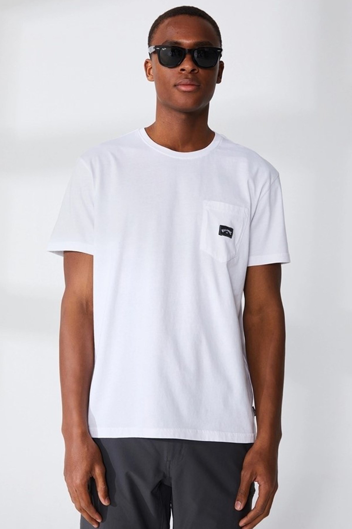 Billabong Stacked Erkek Tişört U1SS98 Beyaz