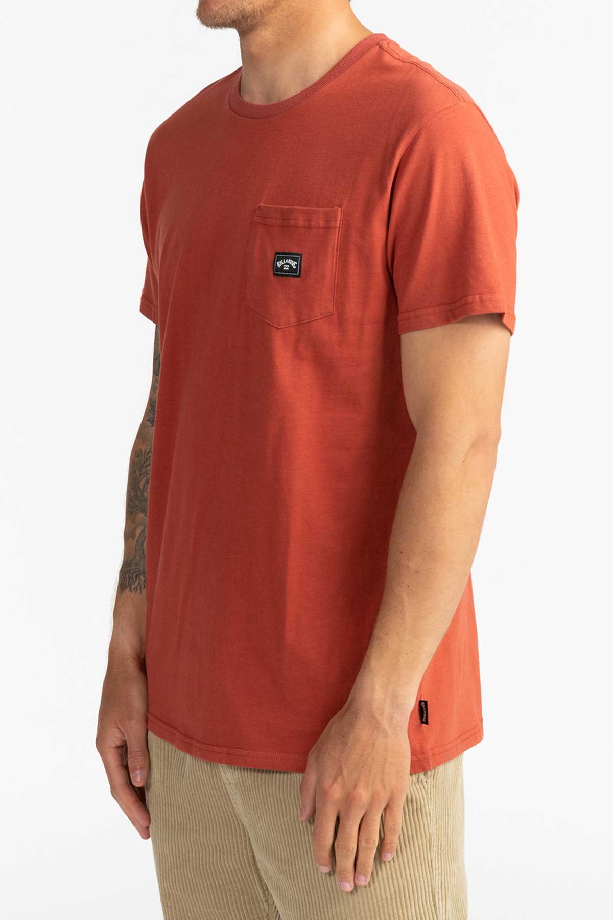 Billabong Stacked Erkek Tişört U1SS98 Kırmızı