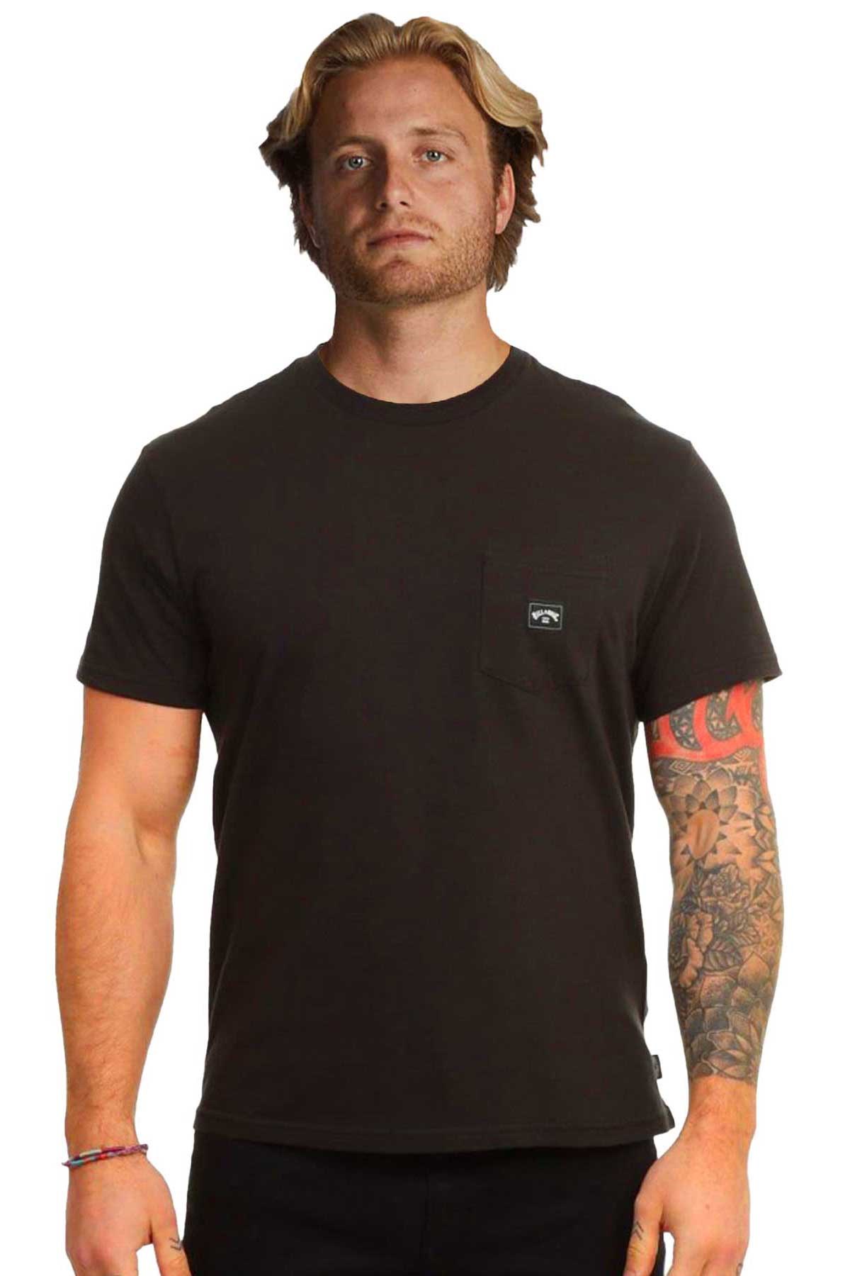 Billabong Stacked Erkek Tişört U1SS98 Siyah