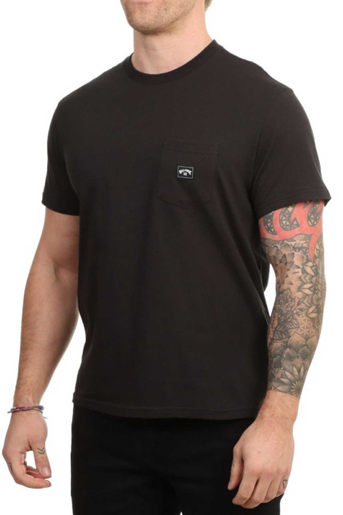 Billabong Stacked Erkek Tişört U1SS98 Siyah