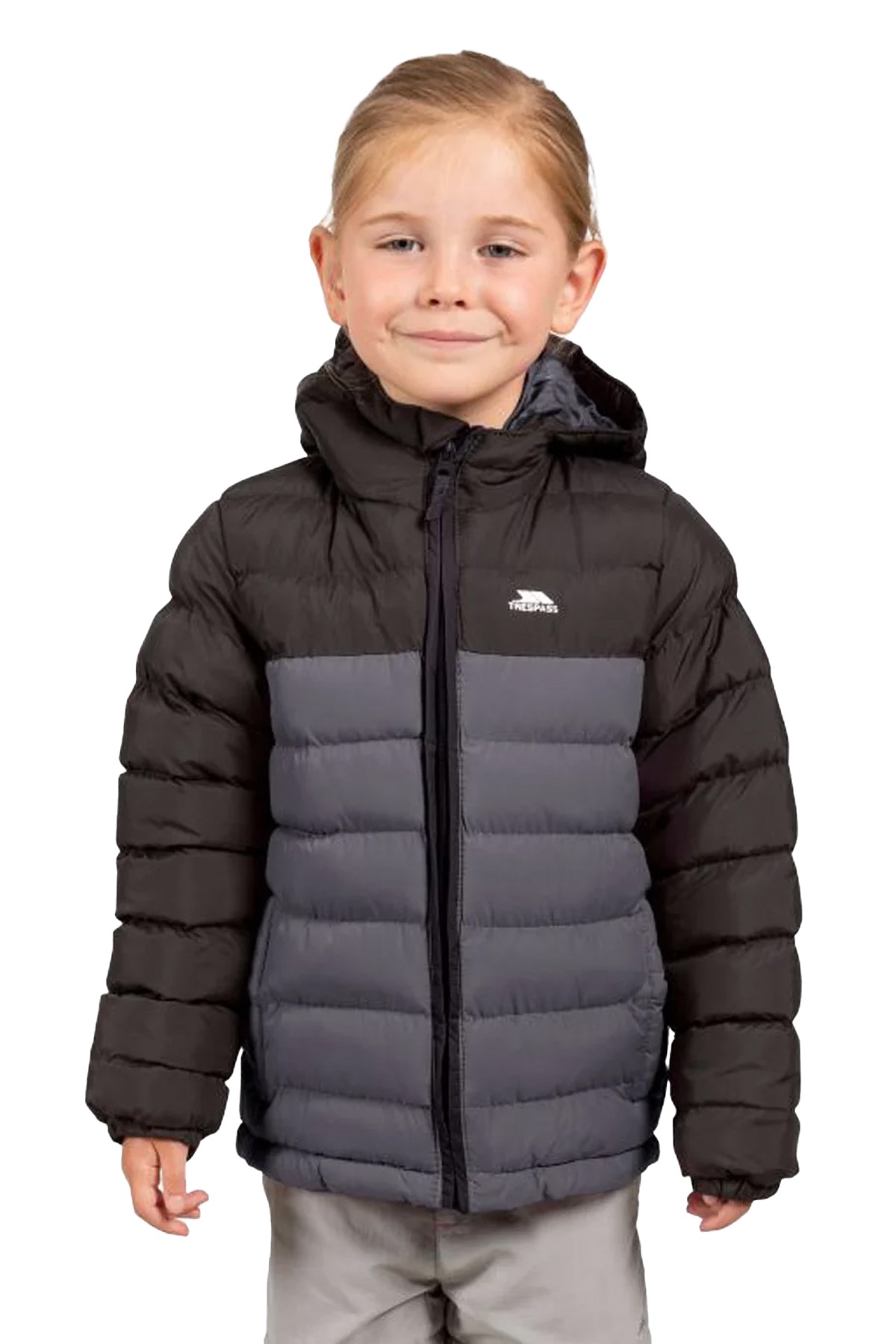 Trespass Oskar Padded Çocuk Mont UCJKCAN20002-10102 Antrasit