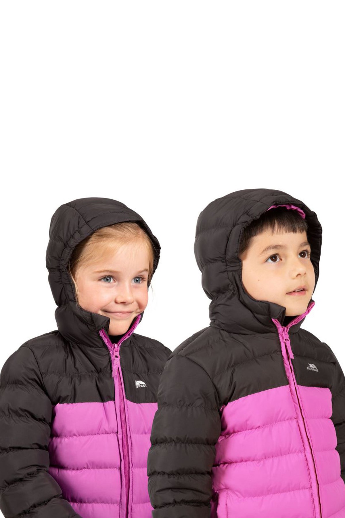 Trespass Oskar Padded Çocuk Mont UCJKCAN20002-4900 Pembe