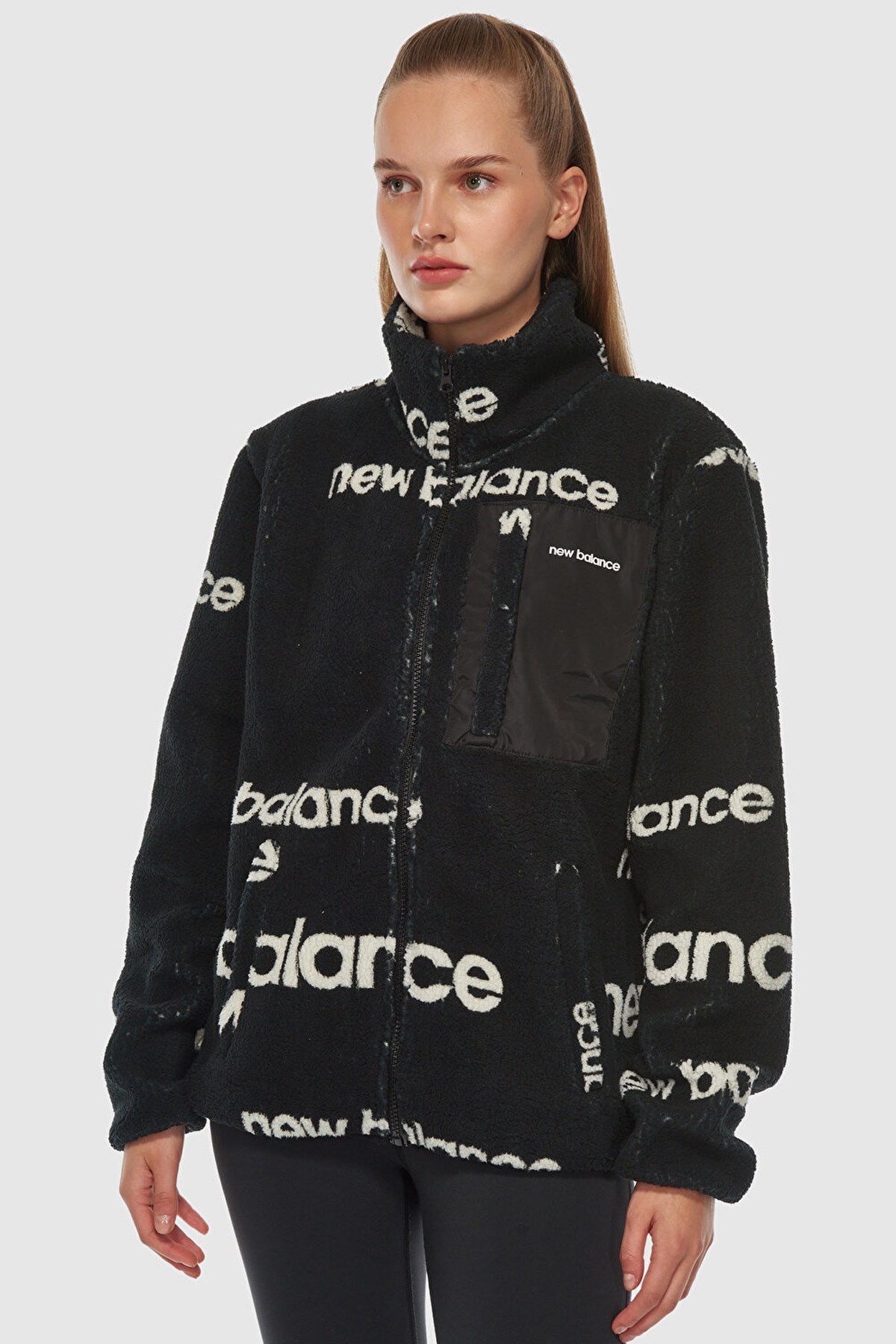 New Balance Unisex Sweatshirt UNC3358-BK Siyah