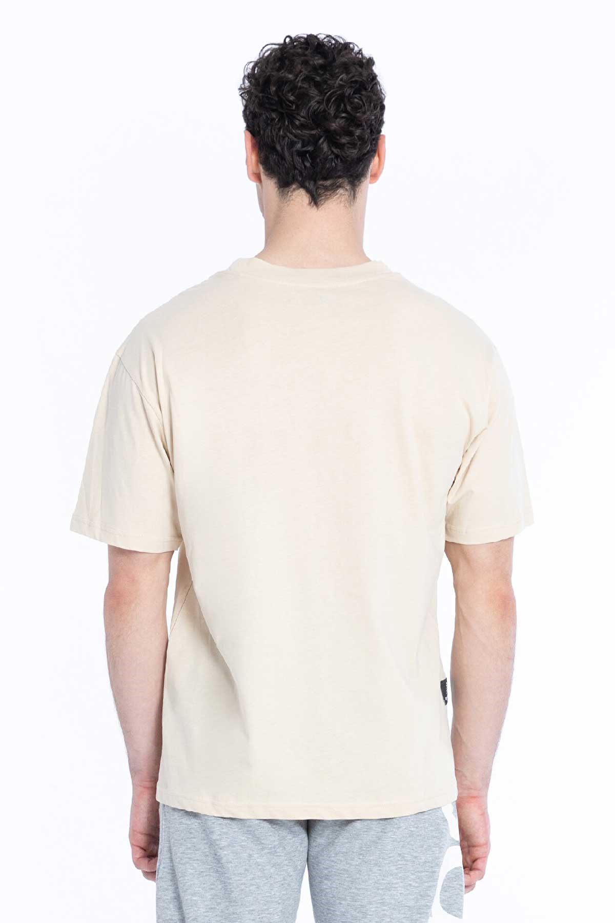 New Balance Lifestyle unisex Tişört UNT1346-MOP Bej