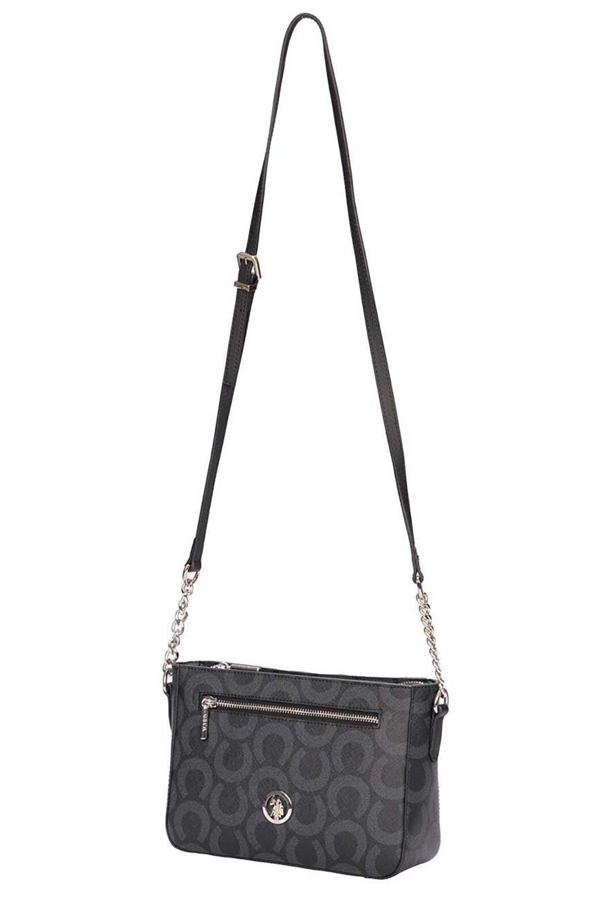 U.S. Polo Assn. Kadın Çapraz Çanta US22535 Gri