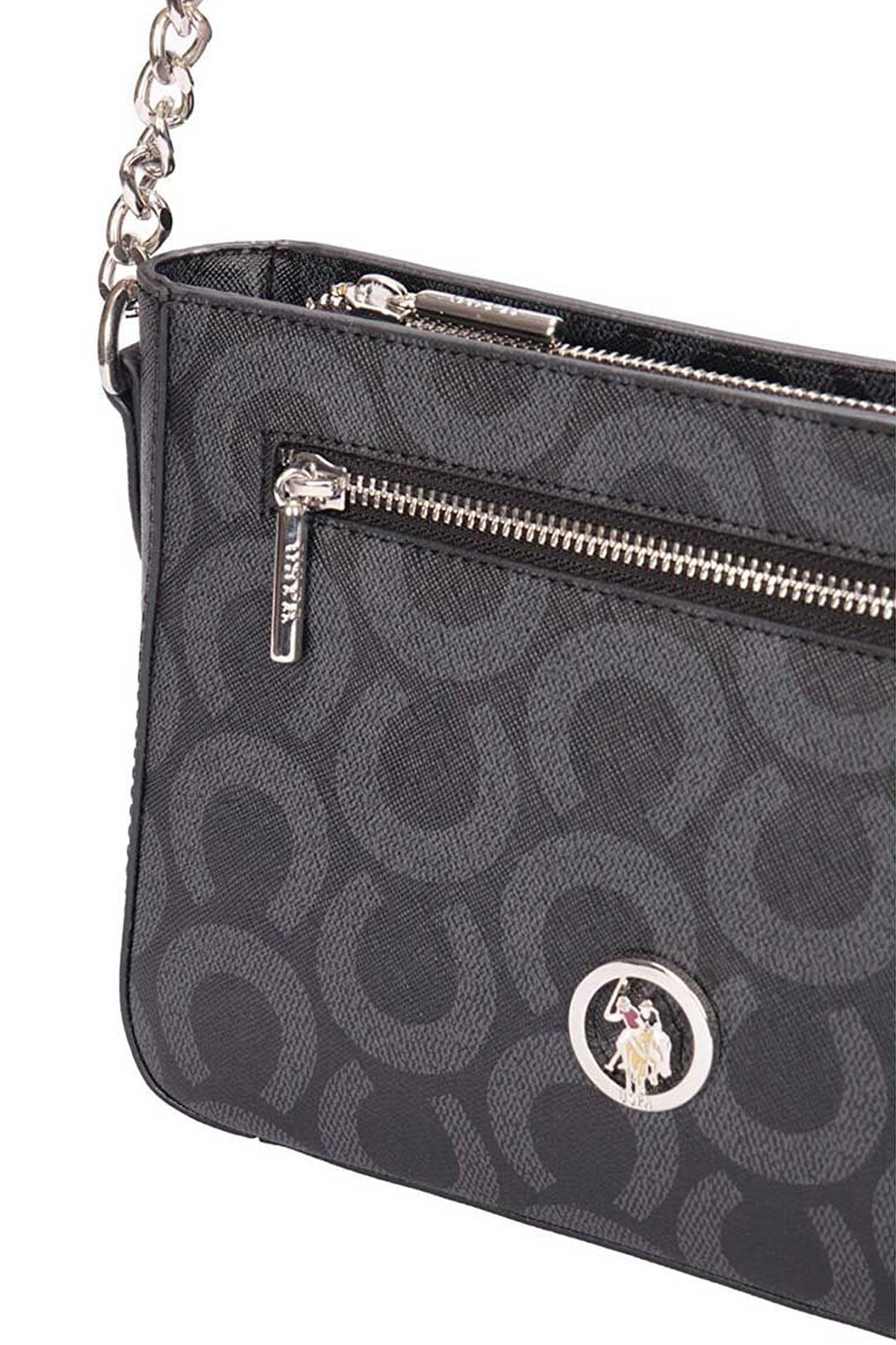 U.S. Polo Assn. Kadın Çapraz Çanta US22535 Gri