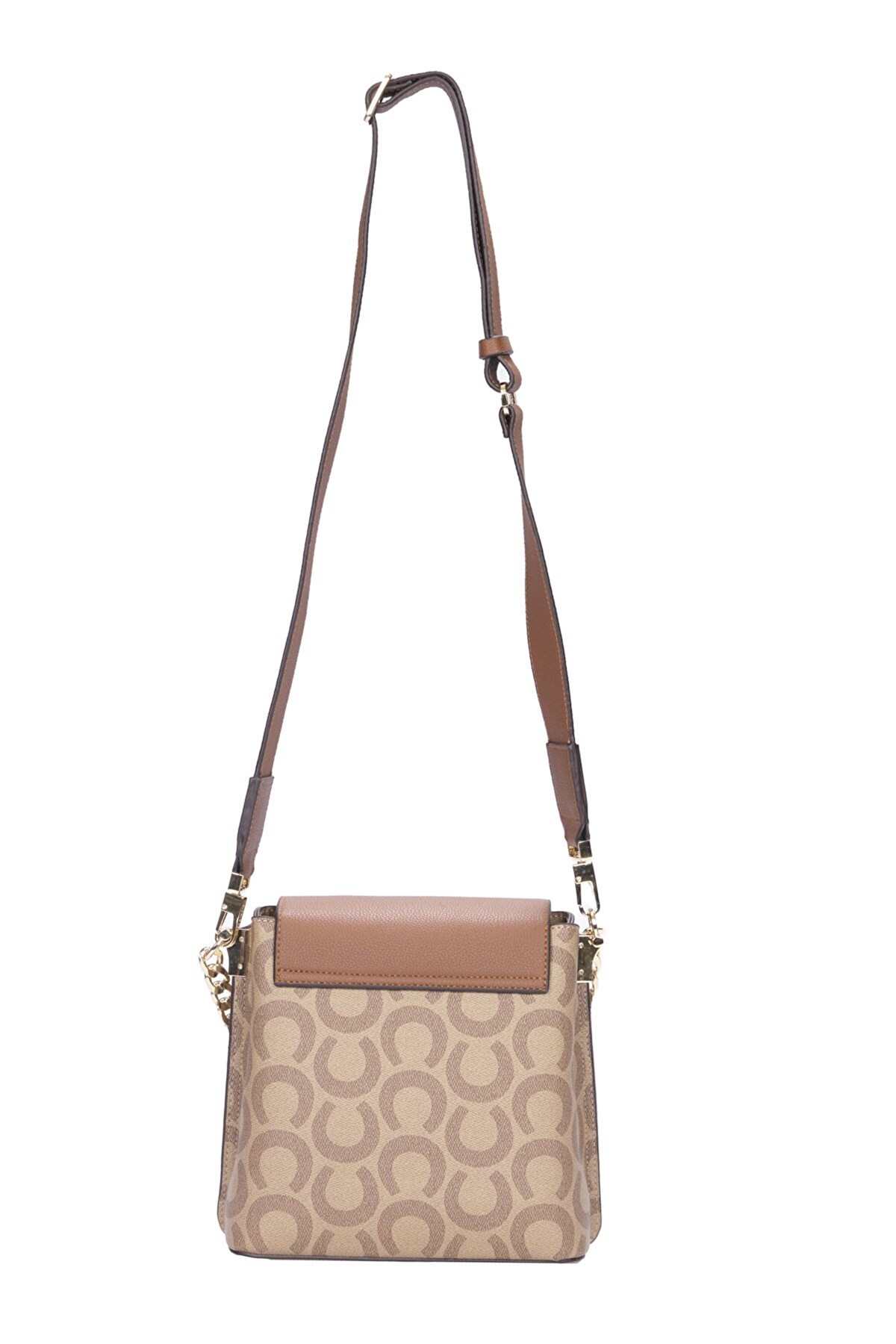 U.S. Polo Assn. Kadın Çapraz Çanta US22551 Bej