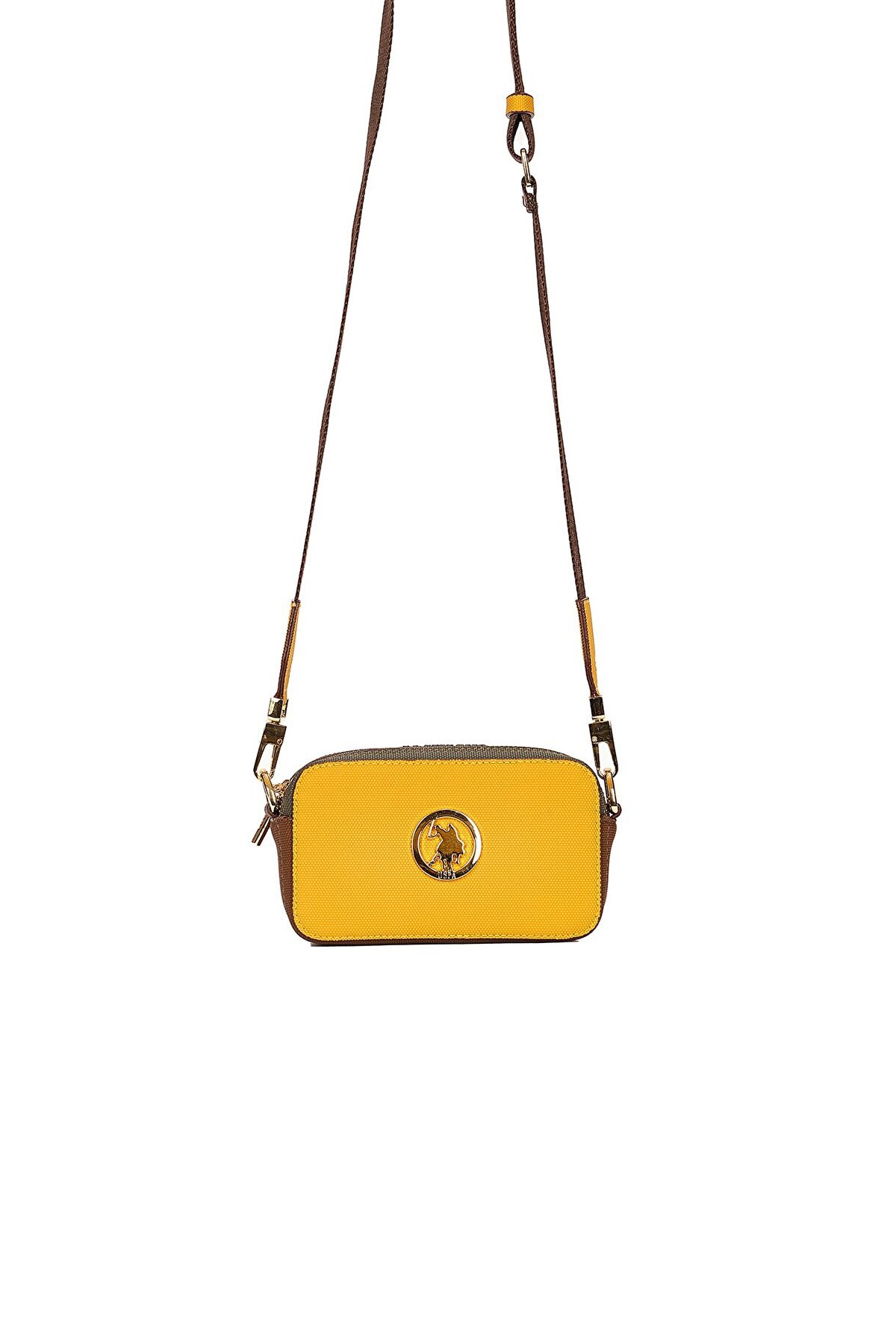 U.S. Polo Assn. Kadın Çapraz Çanta US22574 Turuncu