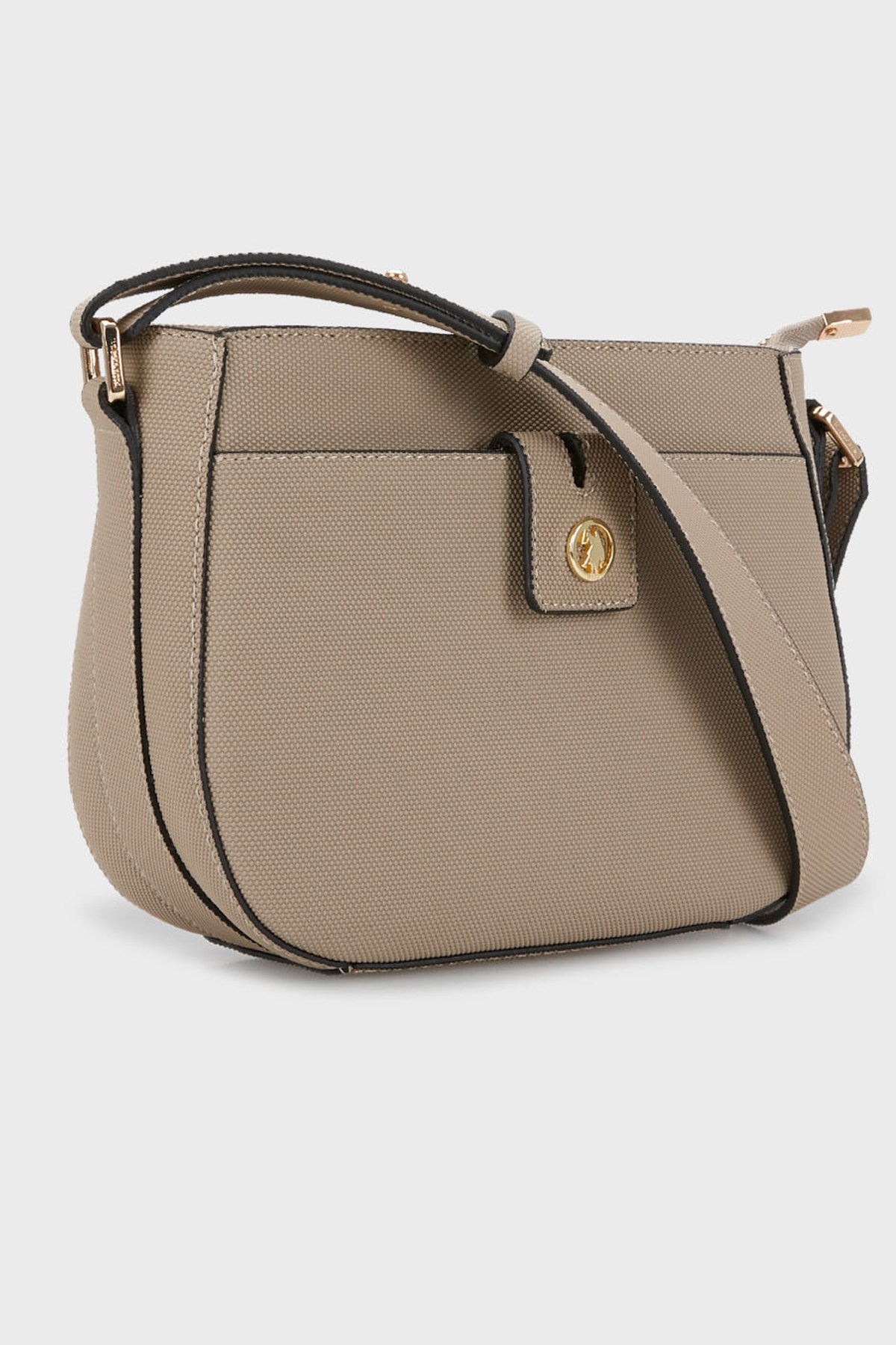 U.S. Polo Assn. Kadın Çapraz Çanta US22578 Gri