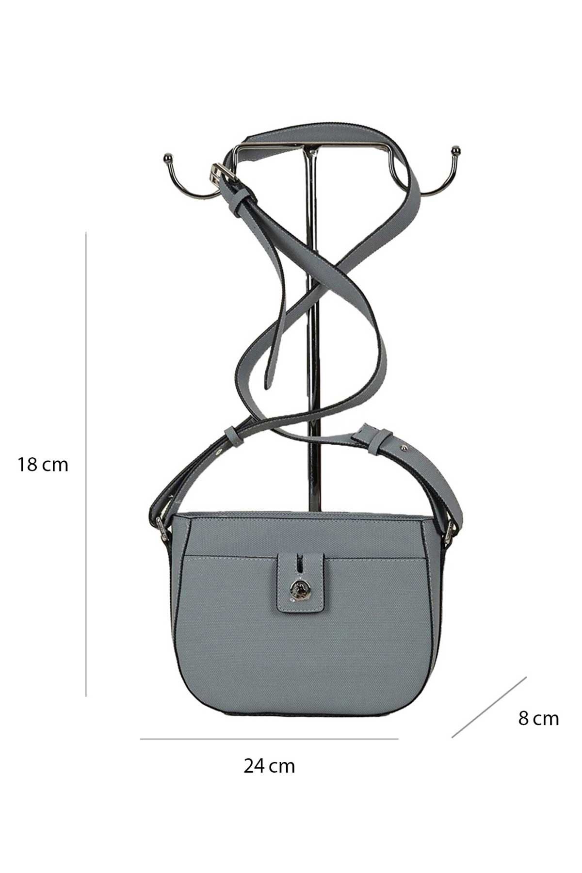 U.S. Polo Assn. Kadın Çapraz Çanta US22578 Mavi
