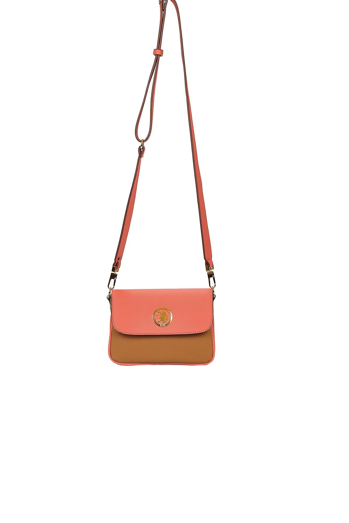 U.S. Polo Assn. Kadın Çapraz Çanta US22579 Kahverengi