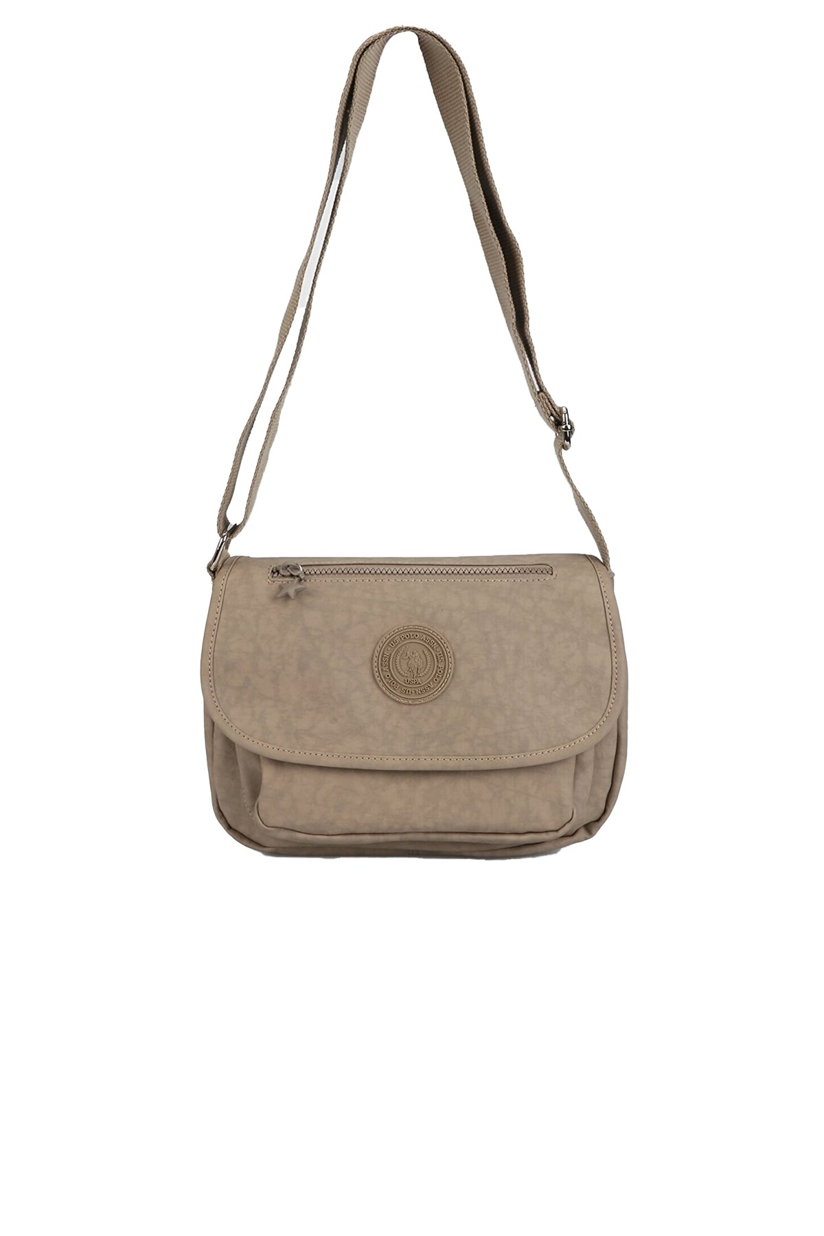 U.S. Polo Assn. Kadın Çapraz Çanta US22742 Bej