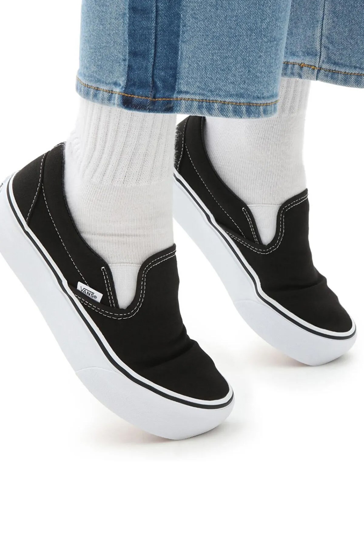 Vans Classic Slip-On Unisex Sneaker VN00018EBLK1 Siyah