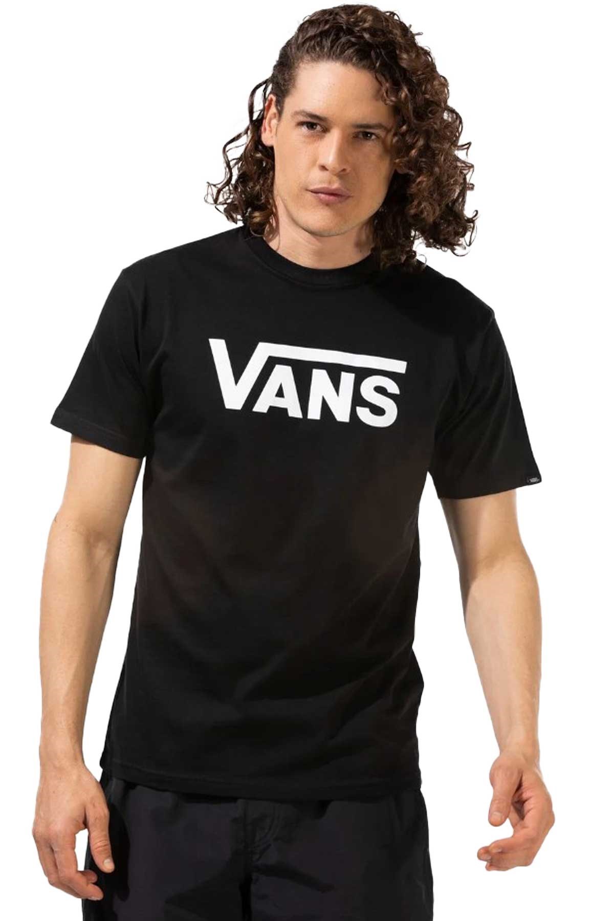 Vans Gradient V-B Erkek Tişört VN000AF3BLK1 Siyah