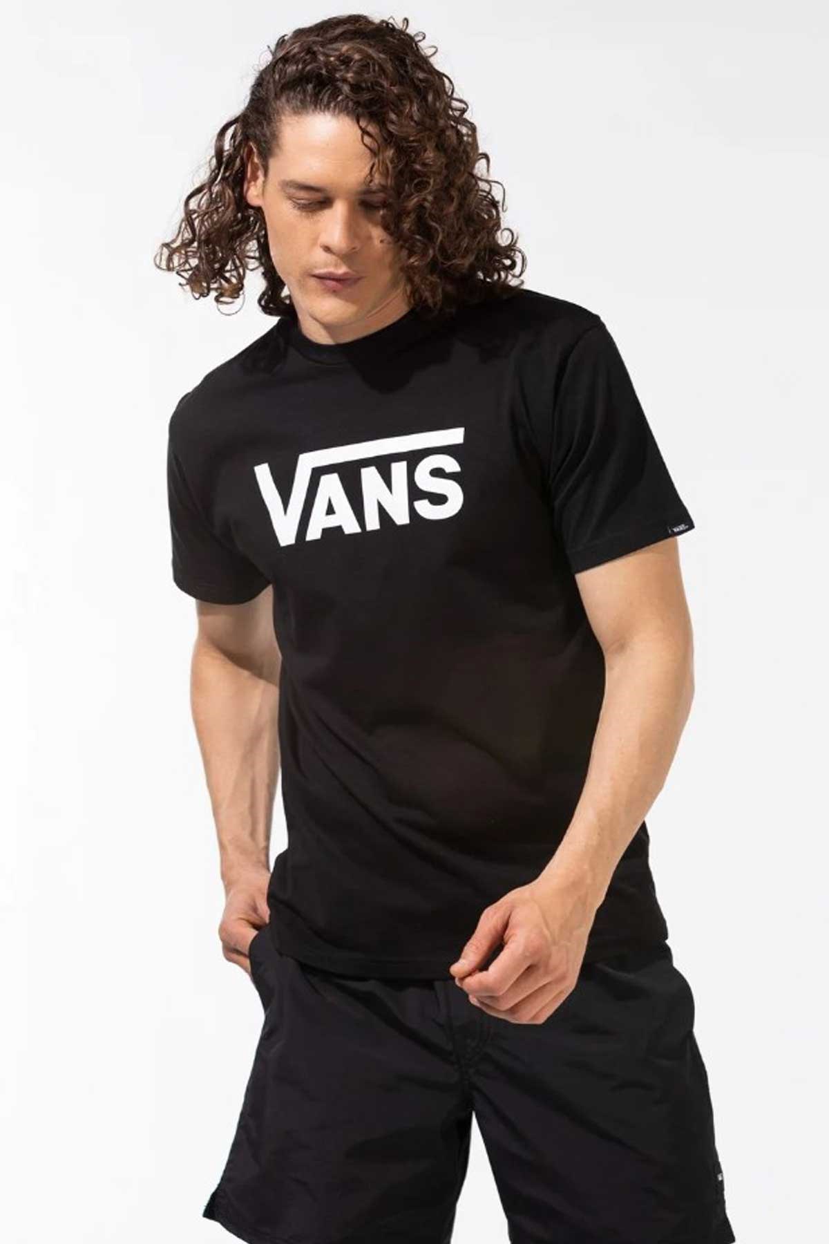 Vans Gradient V-B Erkek Tişört VN000AF3BLK1 Siyah