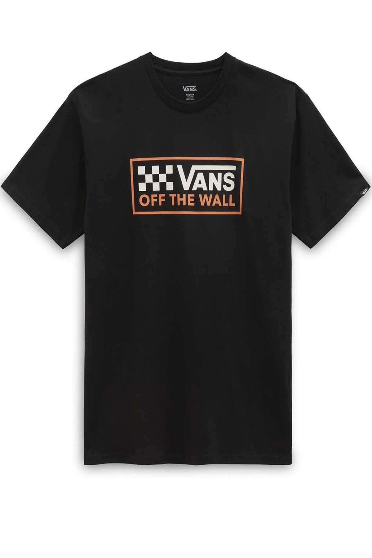 Vans Wrecked Angle-B Erkek Tişört VN000AFJBLK1 Siyah