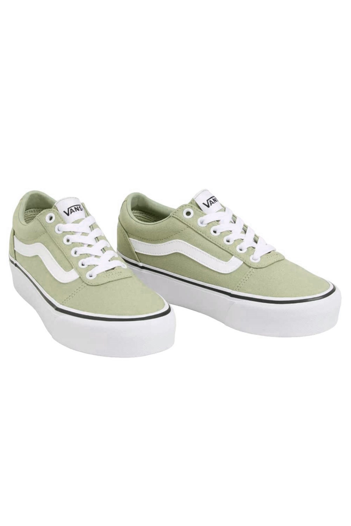 Vans Ward Platform Kadın Spor Ayakkabı VN000CV1D3Z1 Yeşil