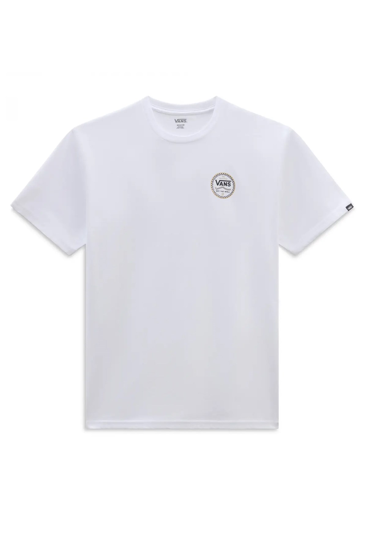 Vans Lokkit Erkek Tişört VN000FJWWHT1 Beyaz