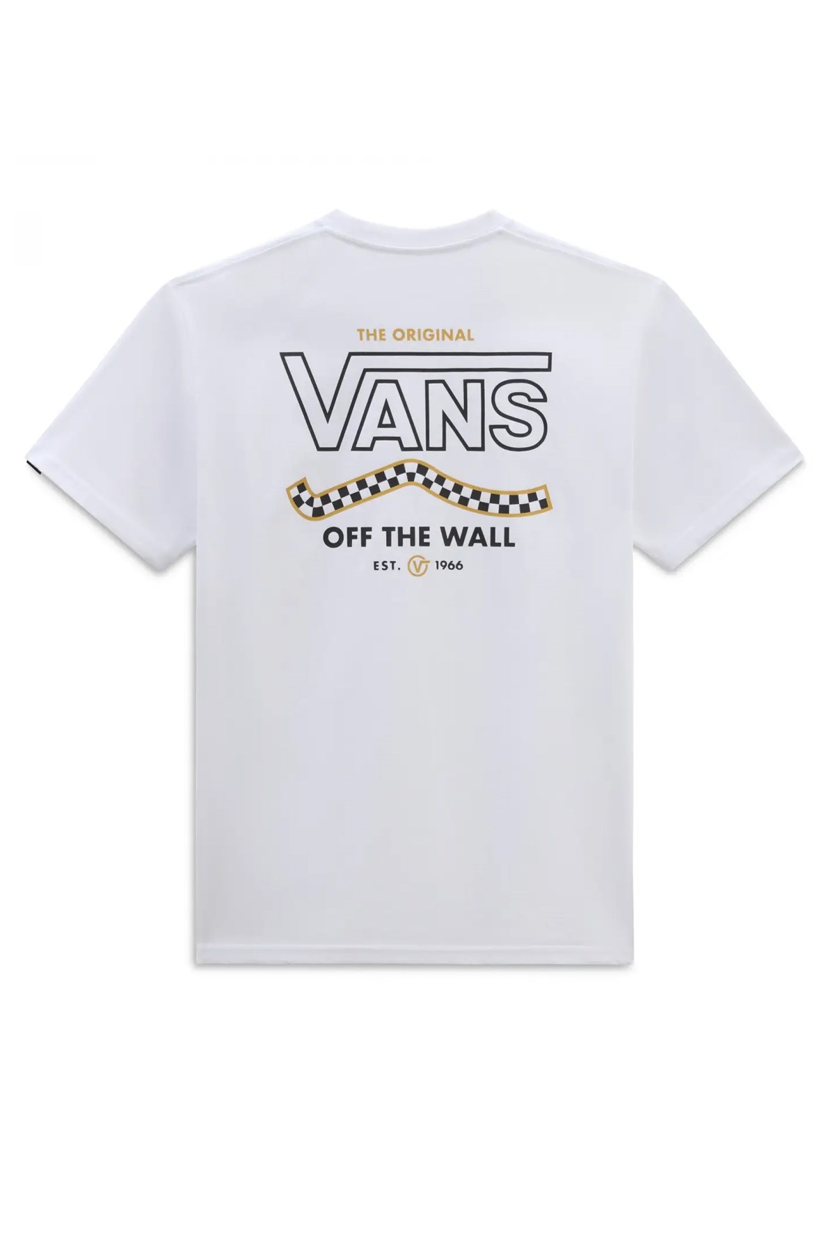 Vans Lokkit Erkek Tişört VN000FJWWHT1 Beyaz