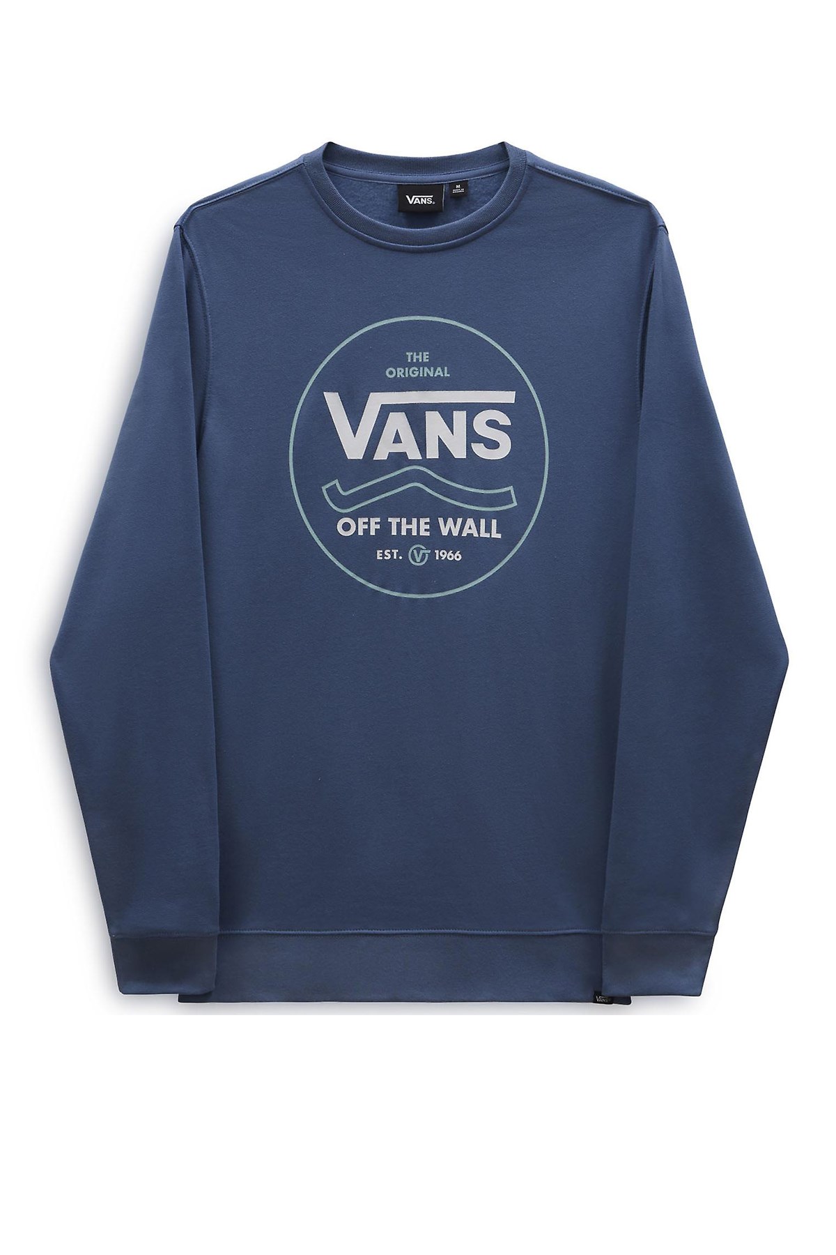 Vans Round Off 2 Crew-B Erkek Sweatshirt VN000FK5C451 Mavi
