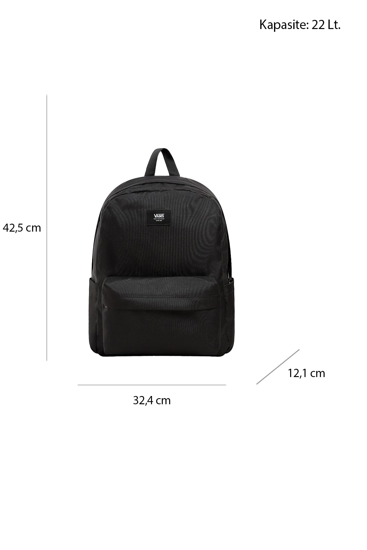 Vans Old Skool Backpack Unisex Sırt Çanta Vn000H4Wblk1 Siyah