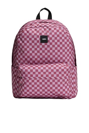 Vans Old Skool Check Unisex Sırt Çantası Kırmızı