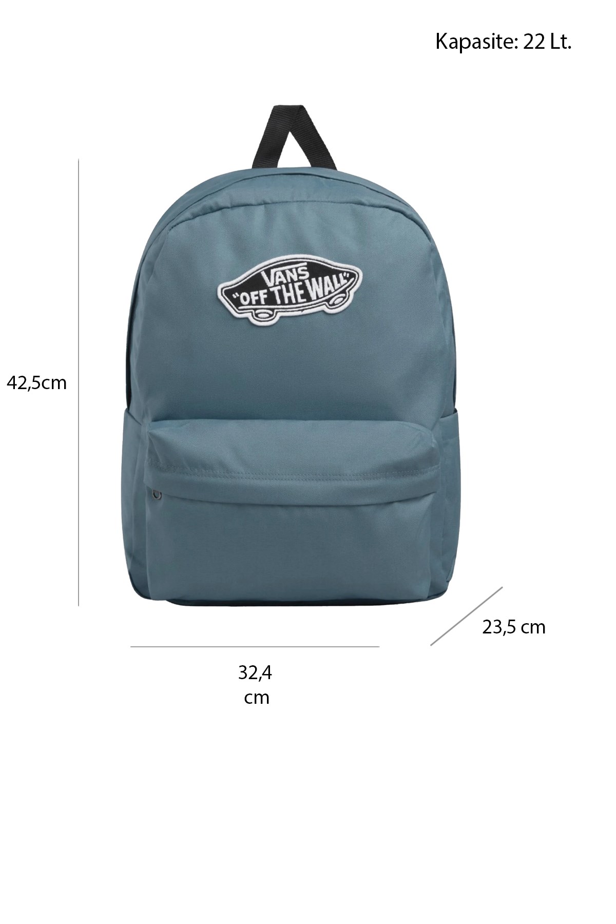 Vans Old Skool Classic Backpack Unisex Sırt Çanta Vn000H4Yrv21 Antrasit
