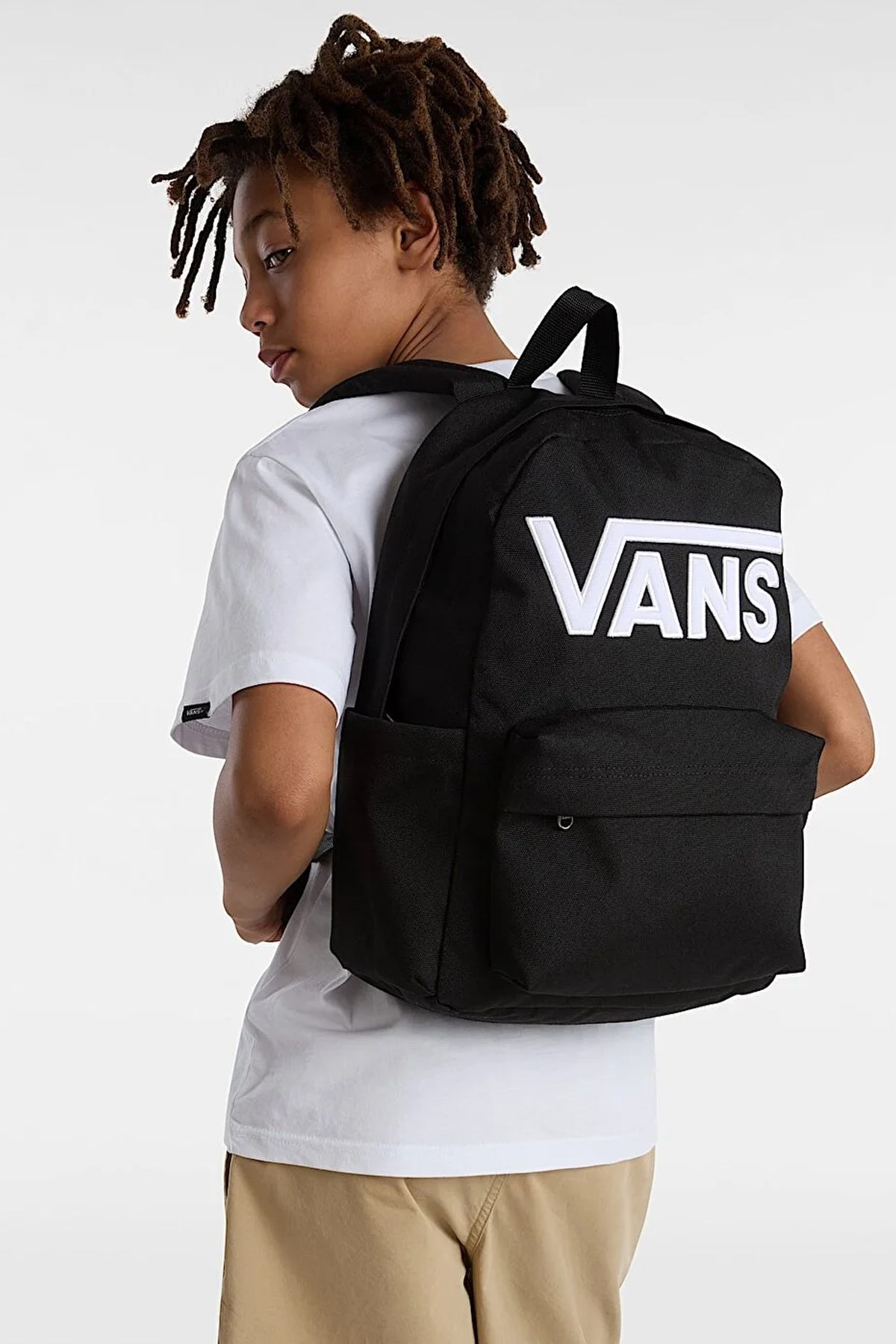 Vans Old Skool Grom Çocuk Sırt Çantası Siyah