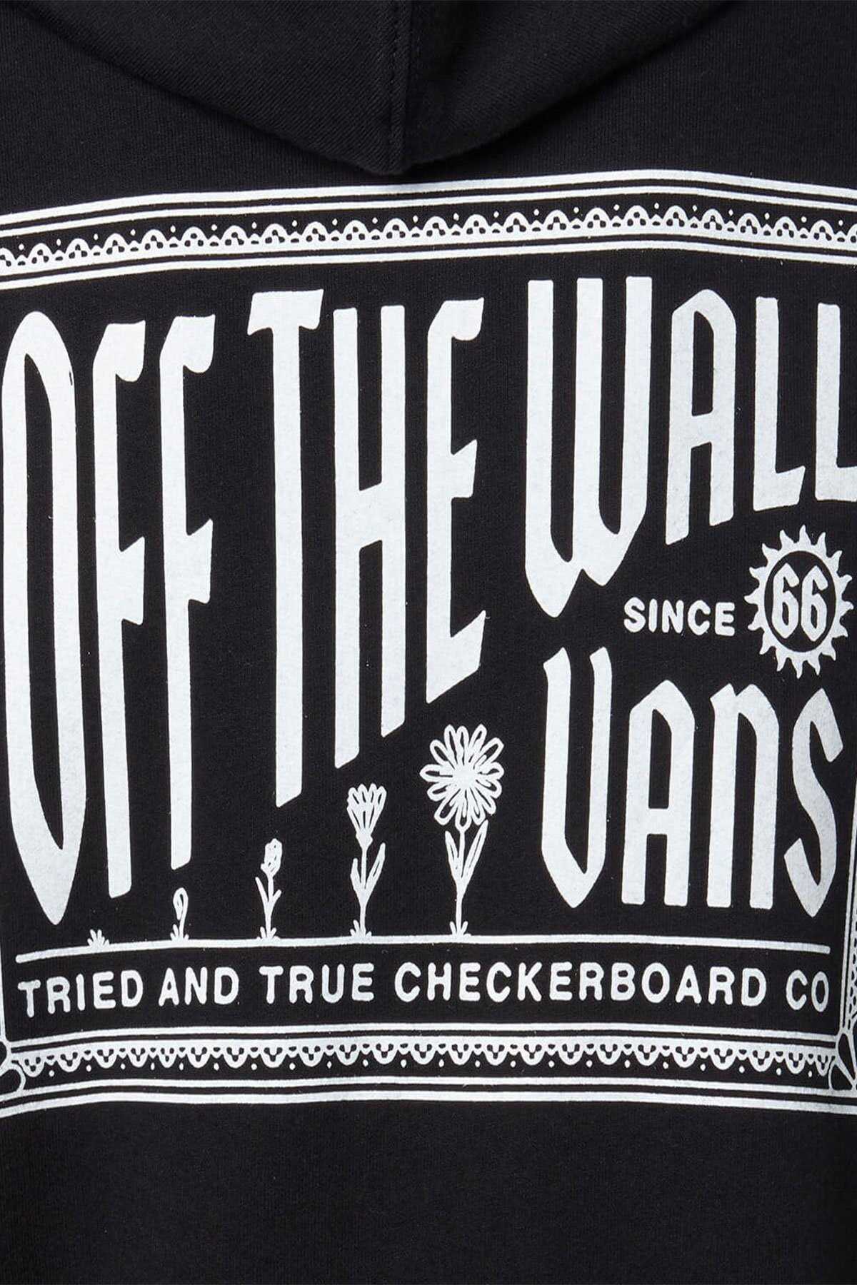 Vans Bloomed 66 Pullover-B Erkek Sweat VN000HVQBLK1 Siyah