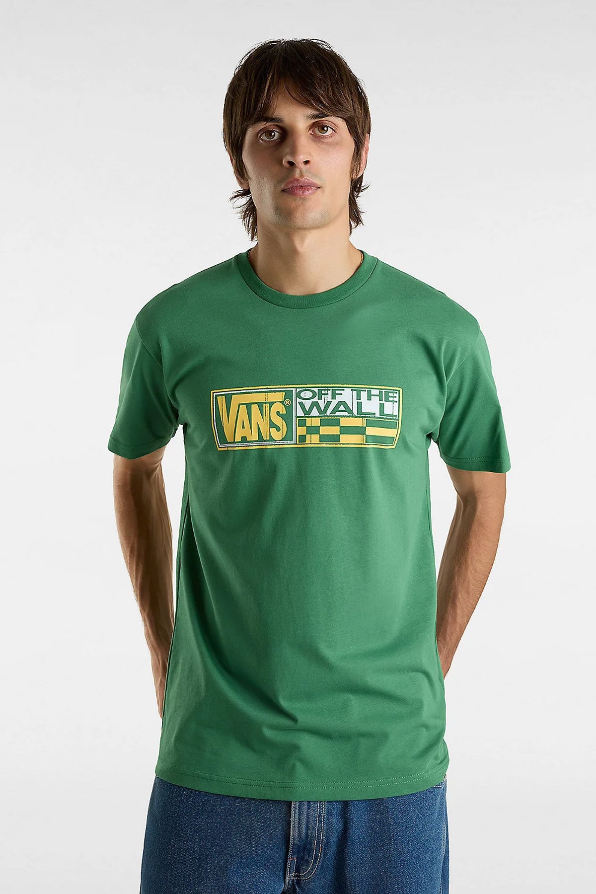 Vans Hi Stretch Ss Erkek Tişört Vn000Nhmbr11 Yeşil