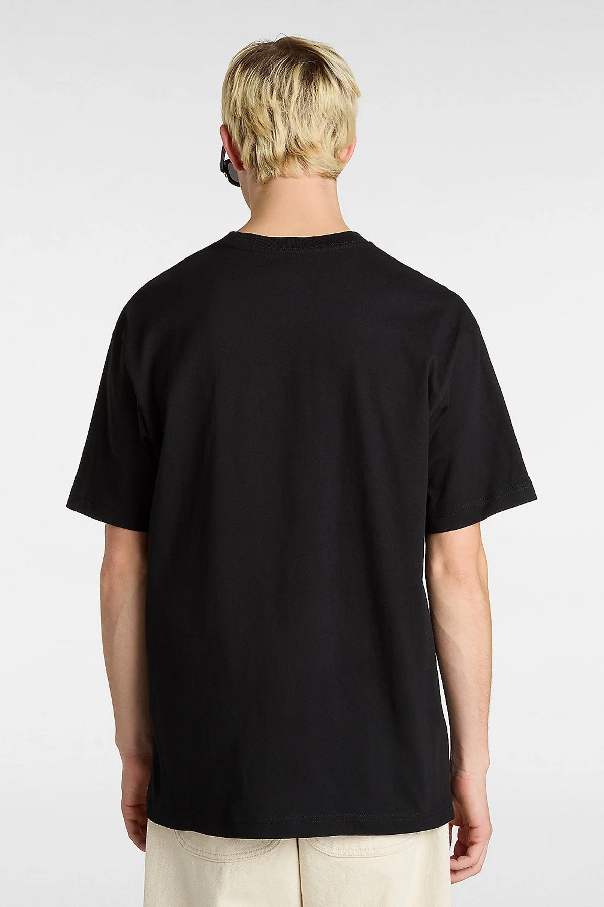 Vans Left Chest II Erkek Tişört Siyah