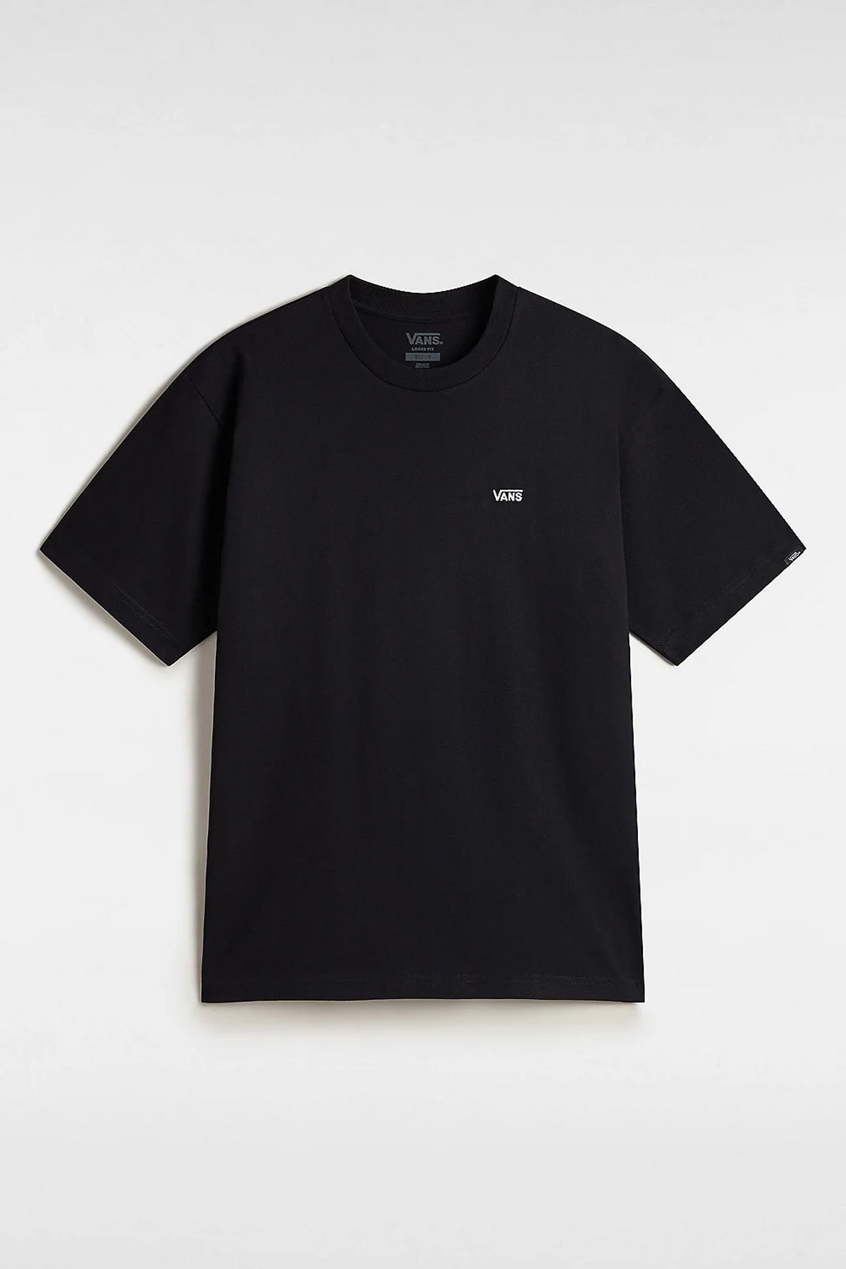 Vans Left Chest II Erkek Tişört Siyah
