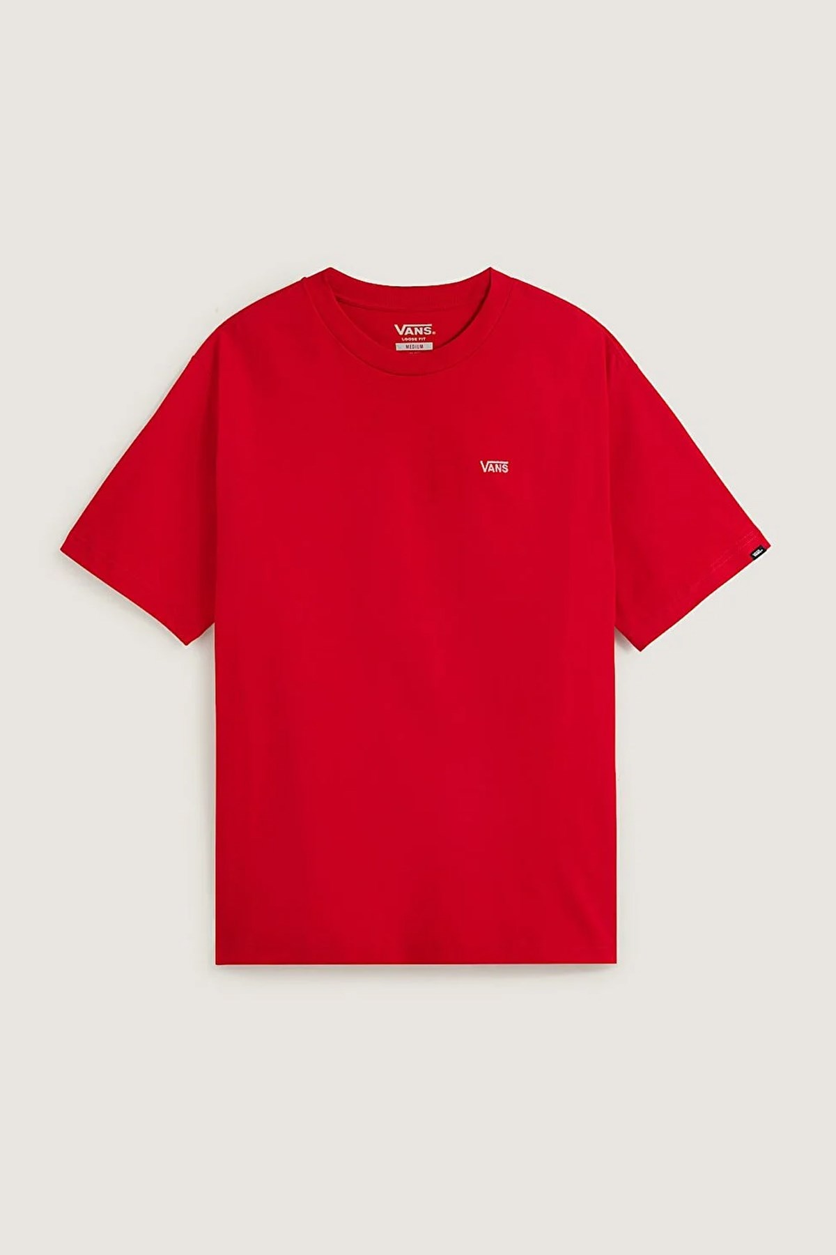 Vans Left Chest II Erkek Tişört Kırmızı