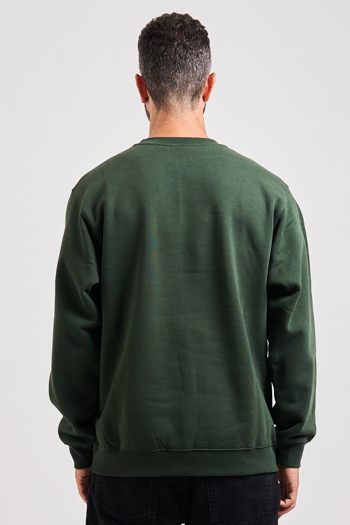 Vans Left Chest II Erkek Sweatshirt Yeşil