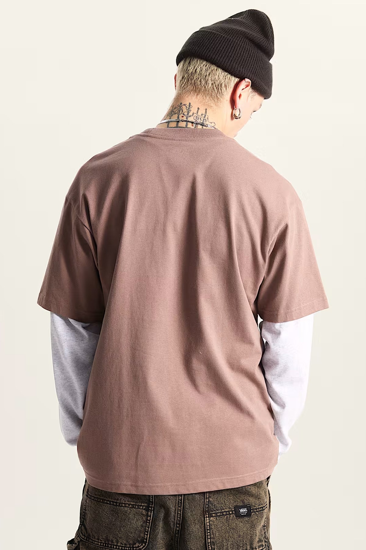 Vans Salton Loose Erkek Tişört Kahverengi